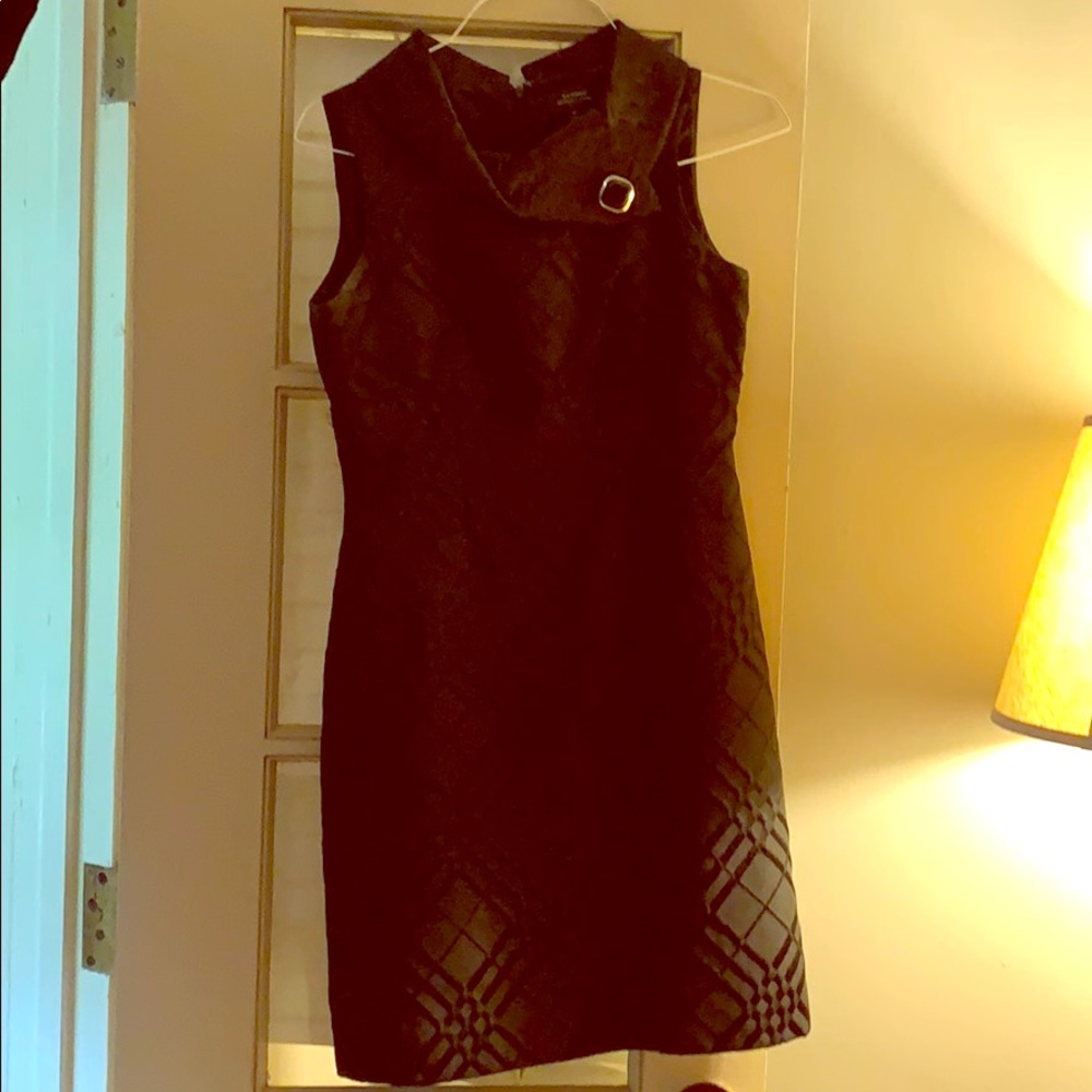 Black Tahari dress
